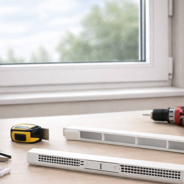 installer entree air fenetre